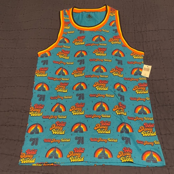 Walt Disney World Retro Rainbow Tank Top 🌈 - Picture 2 of 6